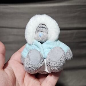 Carte Blanche Me to You Bears Tatty Teddy Blue Fluffy jacket Winter Small Plush